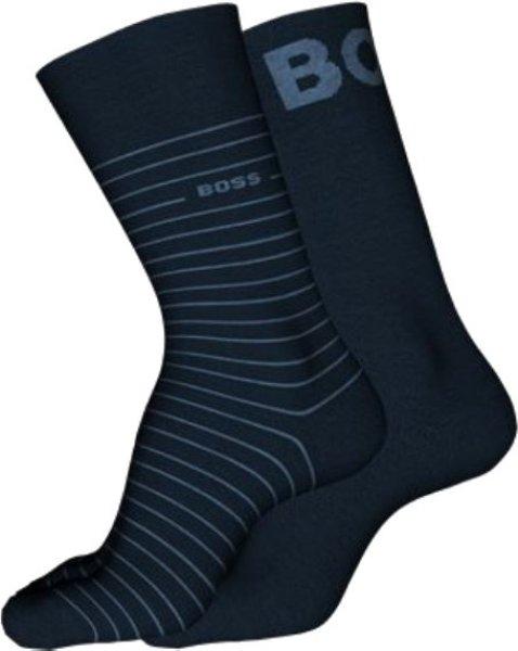 Hugo Boss 2 PACK - férfi zokni BOSS 50503547-401 39-42