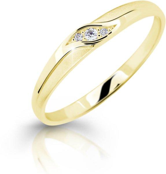Cutie Jewellery Z6815–2844-10-X-1 bájos sárga arany
eljegyzési gyűrű 54 mm