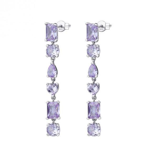 Rosato Luxus ezüst fülbevaló lila cirkónium kövekkel
Gemma RZGE21