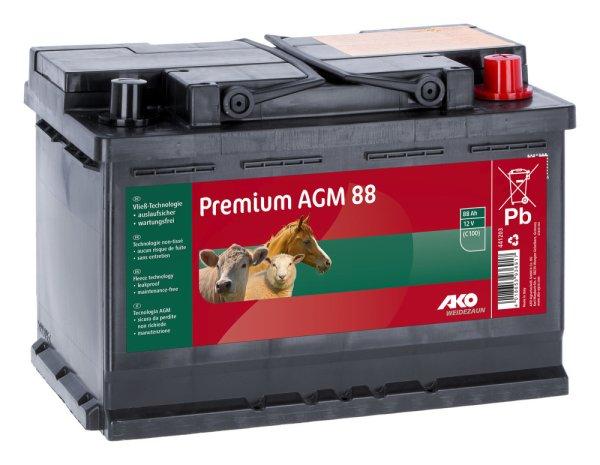 AKO Premium AGM akkumulátor, 88Ah C100