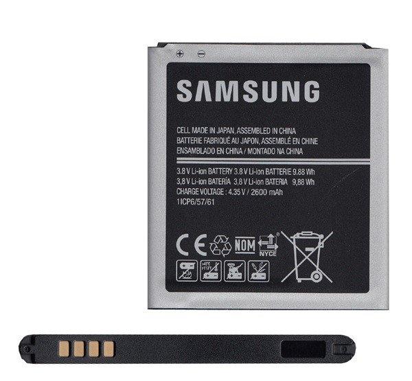 SAMSUNG akku 2600 mAh LI-ION Samsung Galaxy Grand Prime (SM-G530F), Samsung
Galaxy Grand Prime 2015 (SM-G531F)