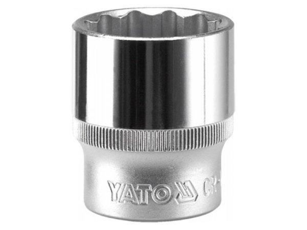 YATO Dugókulcs 12 szögletű 1/2" 22 mm CrV