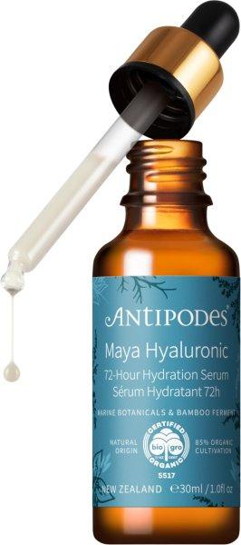 Antipodes Arcszérum hialuronsavval Maya Hyaluronic (72-Hour Hydration
Serum) 30 ml