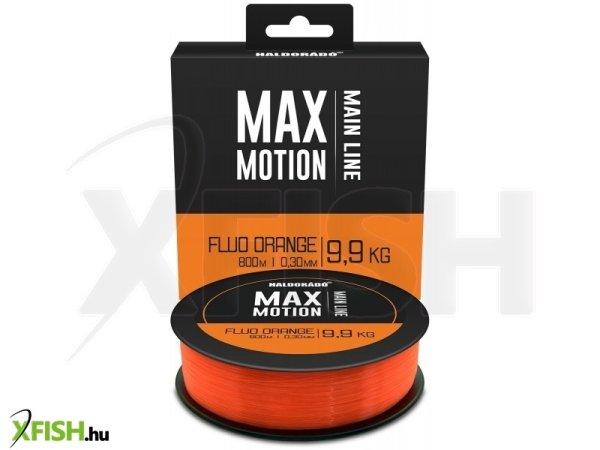 Haldorádó Max Motion Fluo Orange 0,30 Mm / 800 M - 9,9 Kg pontyozó zsinór