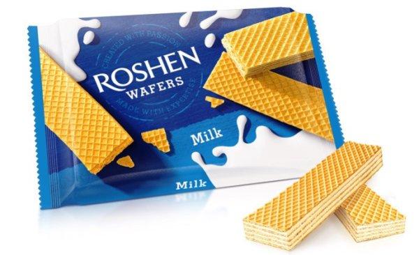 Roshen Wafers 72G Milk