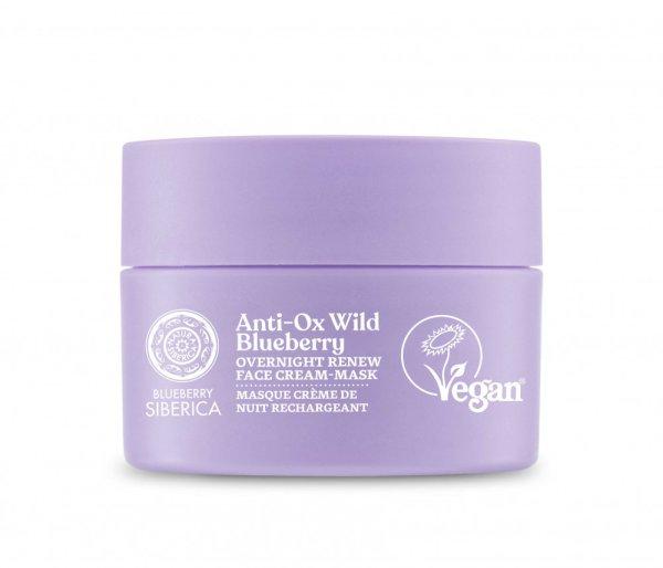 Natura siberica blueberry siberica anti-ox vadáfonya megújító éjszakai
arckrém-maszk 50 ml