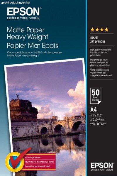 Epson Heavy Weight 167g A4 50db Matt Fotópapír