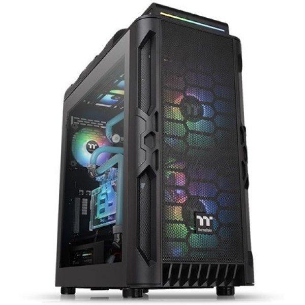 Thermaltake Level 20 RS ARGB táp nélküli ablakos ATX számítógépház
fekete