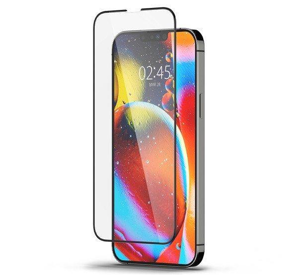 Spigen Glass FC Apple iPhone 14 Plus/13 Pro Max Tempered kijelzővédő fólia,
fekete