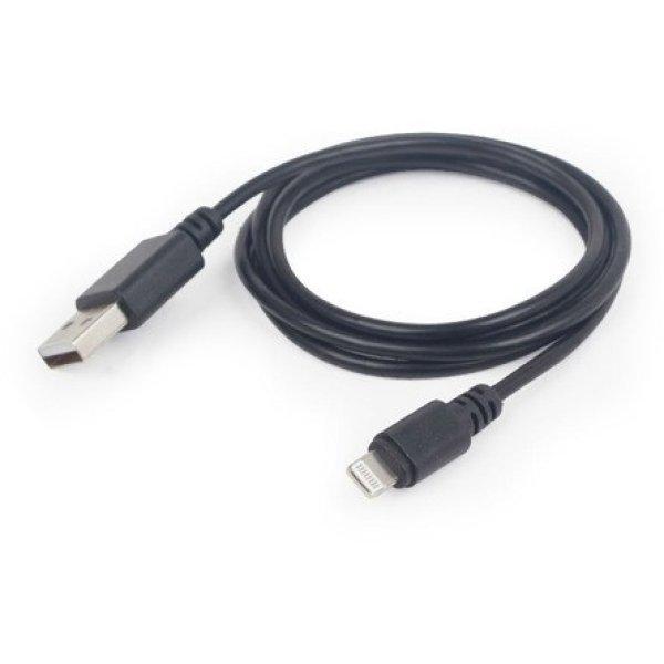 Gembird USB-A 2.0 -> Lightning M/M adatkábel fekete