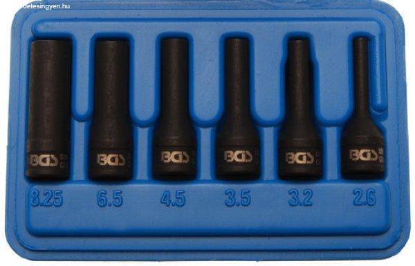 BGS-5290 Izzítógyertya elektróda kiszedő készlet 6 részes 1/4"