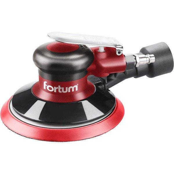 Fortum pneumatikus rotációs csiszoló, 150mm, excentricitás: 5mm; 10.000
1/min, 226 l/min, 6 Bar, 1/4" tömlőcsatlakozó, 0,8 kg 4795038