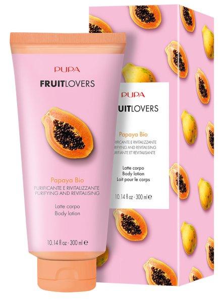 PUPA Milano Zuhanytej Papaya Bio Fruit Lovers (Body Lotion) 300 ml