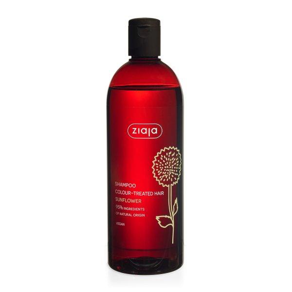 Ziaja Sampon festett hajra Napraforgó (Shampoo) 500 ml