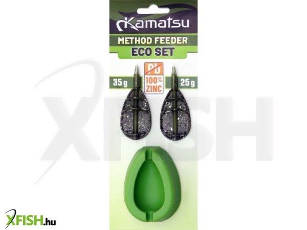 Kamatsu Eco Method Feeder Kosár Szett + Töltő 25 g 2 db/csomag