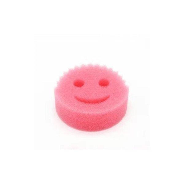 Smiley mosogatószivacs - Rózsaszín