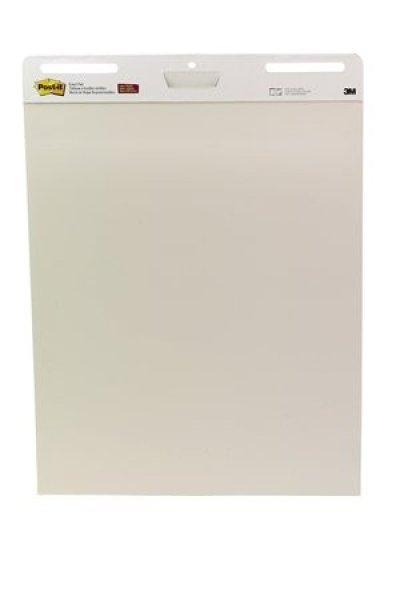 Meeting chart, öntapadó, 63,5x77,5 cm, 30 lap, 3M POSTIT, fehér
