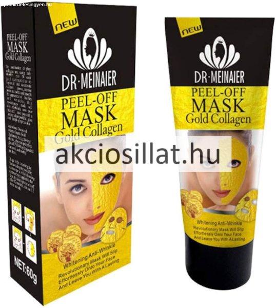 Dr Meinaier Peel-Off Gold Collagen Mask Arcmaszk Arany Kollagénes 60g