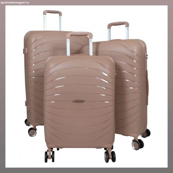 Denver Bőrönd szett 3 részes bézs 46451-RS