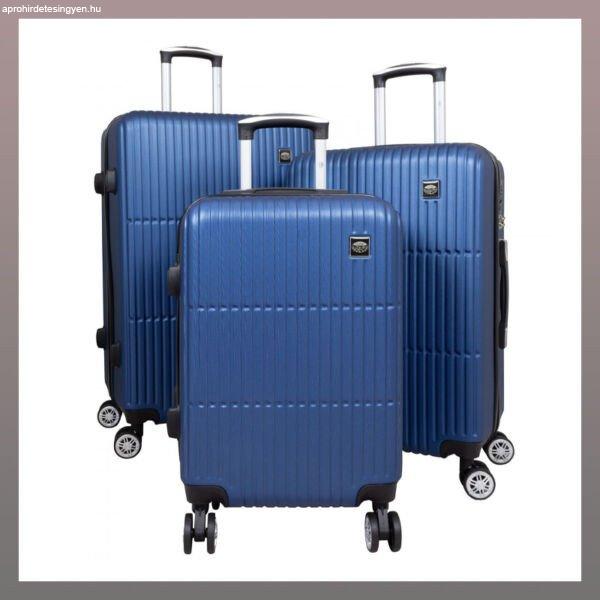 Madrid Bőrönd szett 3 részes kék 46453-BL