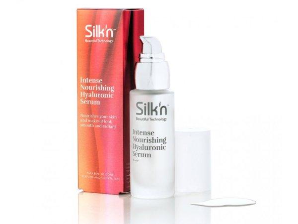 Silk`n Hialuron szérum az öregedés jelei ellen 2% (Intense
Nourishing Hyaluronic Serum) 30 ml
