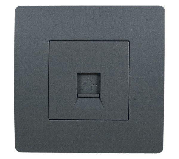 EL BASIC TZ112 COMPUTER LINE SOCKET GRAPHITE-OLD