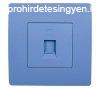 EL BASIC TZ106 TELEPHONE SOCKET BLUE-OLD