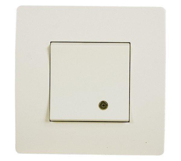 EL BASIC TG114 1 BUTTON 1 WAY SWITCH WITH LIGHT CR