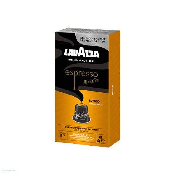 Kávékapszula Nespresso kompatibilis Lavazza Lungo 10x5.6g alu 