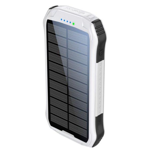 Boompods Neutron Solar 10000mAh PowerBank White