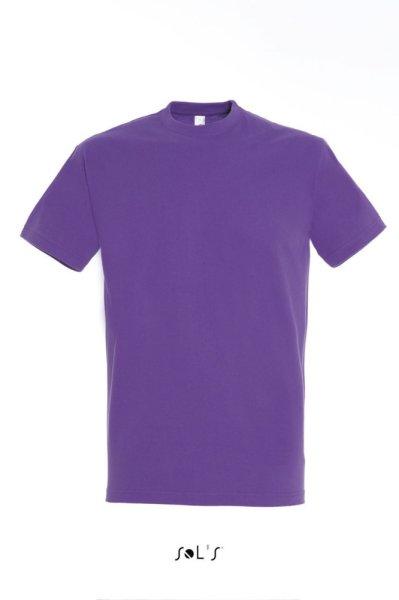 Férfi IMPERIAL környakas rövid ujjú pamut póló, SOL'S SO11500, Light
Purple-S