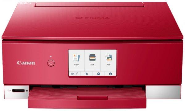 Canon PIXMA TS8352 színes tintasugaras multifunkciós nyomtató piros