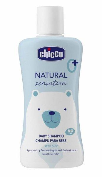  Chicco Natural Sensation sampon 200 ml - könnymentes - Aloéval 0h+