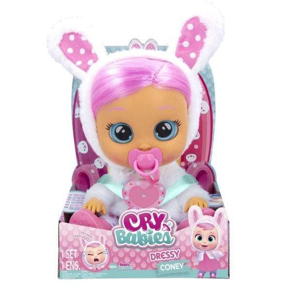 Cry Babies Baba - Dressy Coney #fehér-rózsaszín