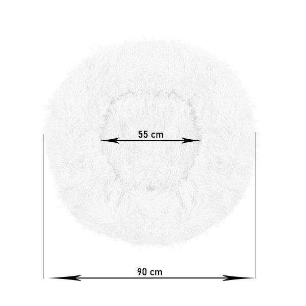 Mercaton® kerek poliészter kisállatágy, csúszásmentes, max. 26 kg, 92 cm,
lila