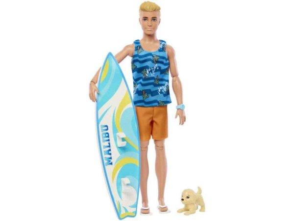 Barbie The Movie: Ken baba szörfdeszkával és felszereléssel - Mattel
