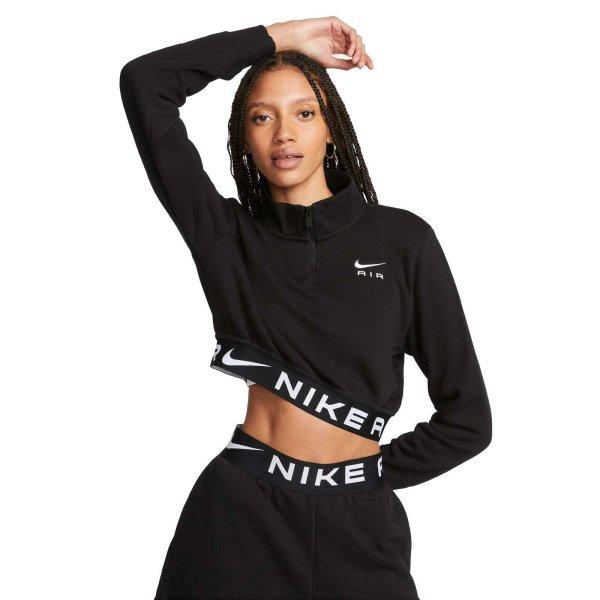 Nike Air Flc blúz Top FB8067010 női fekete M