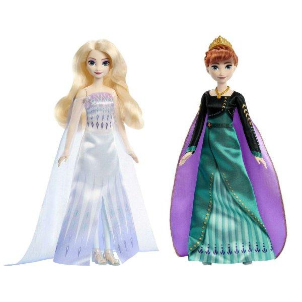 Mattel Disney Jégvarázs 2: Elza és Anna királynő baba szett