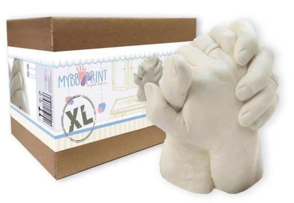 MybbPrint XL felnőtt kézszobor készlet - akár 2 felnőtt kezéhez