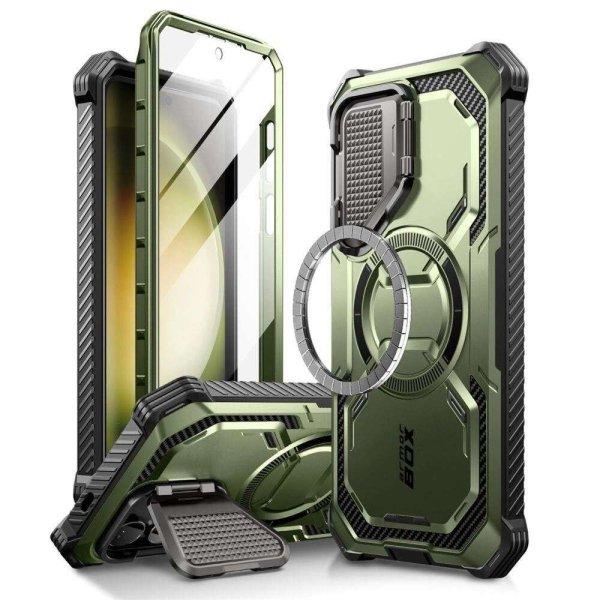 IBLSN Armorbox Mag Supcase tok MagSafe Samsung Galaxy S24 - zöld