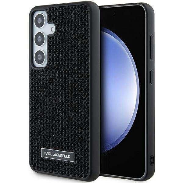 Karl Lagerfeld KLHCS24SHDSPRK Samsung S24 S921 keménytok fekete