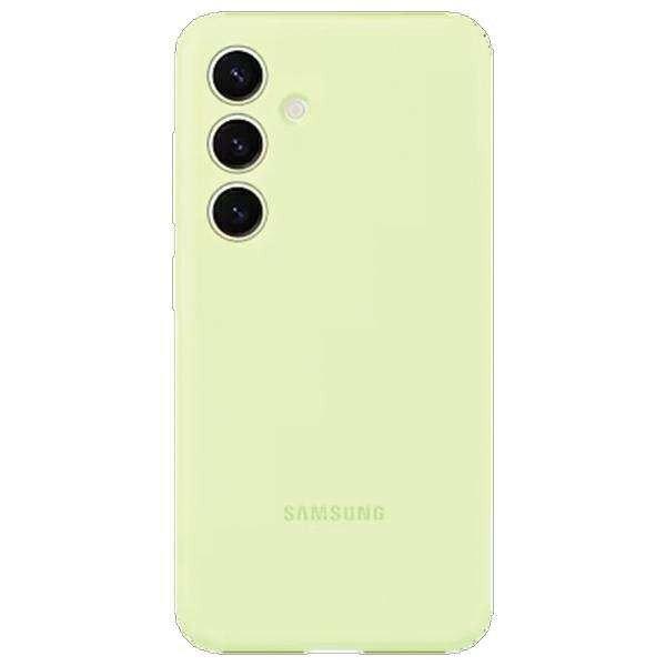 Etui EF-PS921TGEGWW Samsung S24 S921 zöld szilikon tok