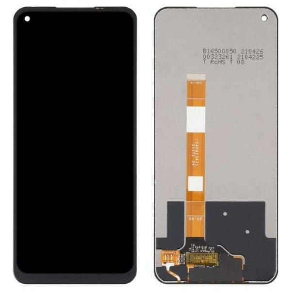 Oppo A74 5G / A54 5G fekete LCD+érintőpanel