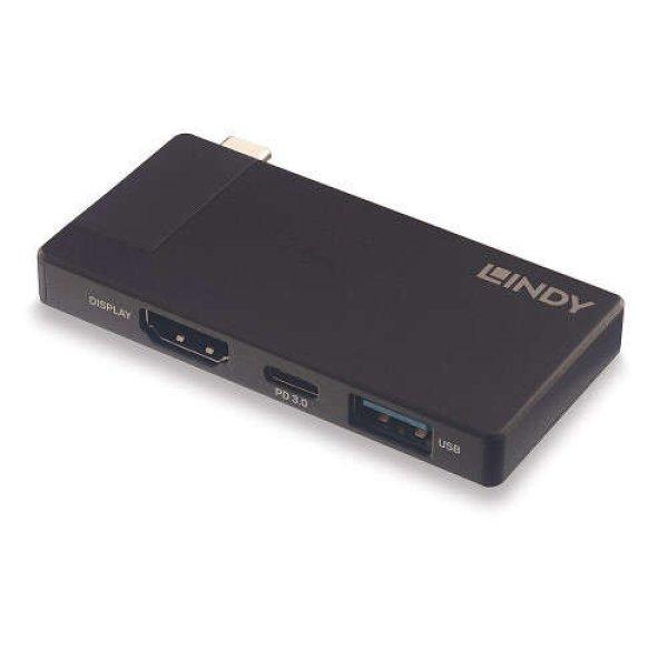 LINDY DST-Micro, USB-C Laptop Micro dokkoló állomás