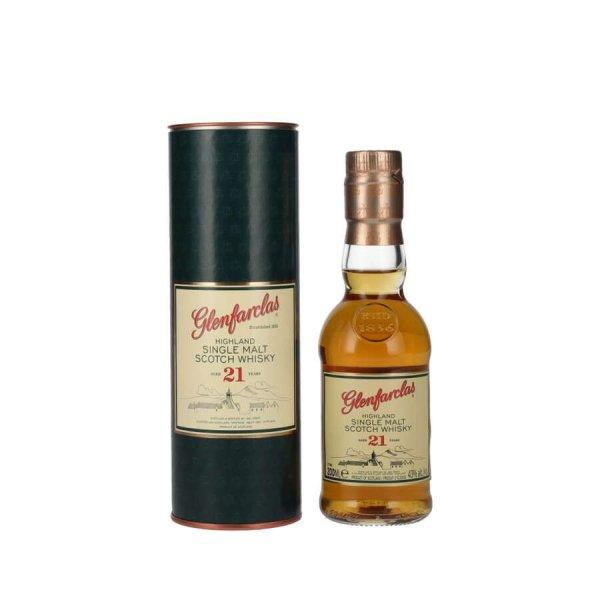 Glenfarclas 21 éves whisky (0,2L / 43%)