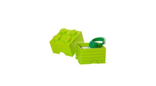 LEGO 40031220 Brick Drawer 4 Tárolódoboz - Lime zöld