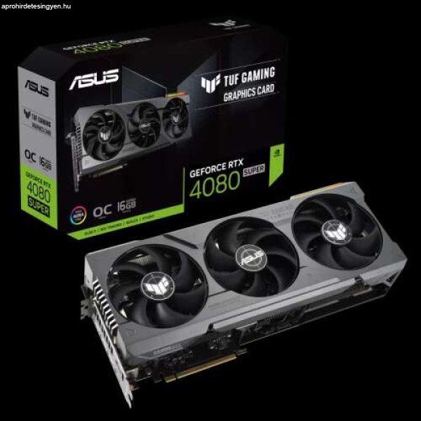 ASUS GeForce RTX 4080 SUPER 16GB GDDR6X - TUF-RTX4080S-O16G-GAMING videokártya