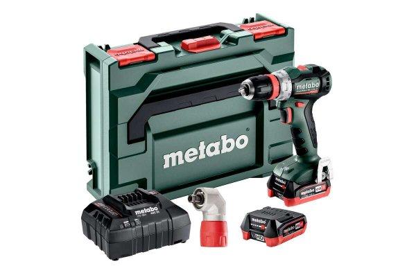 Metabo PowerMaxx BS 12 BL Q Pro Akkumulátoros fúrócsavarozó + 2x 4Ah Akku +
Töltő + metaBOX 118 koffer