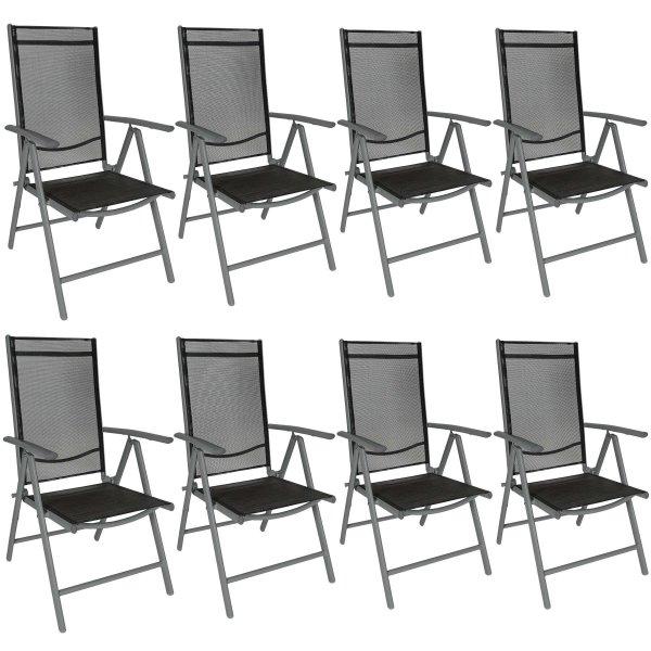 8 alumínium kerti összecsukható szék