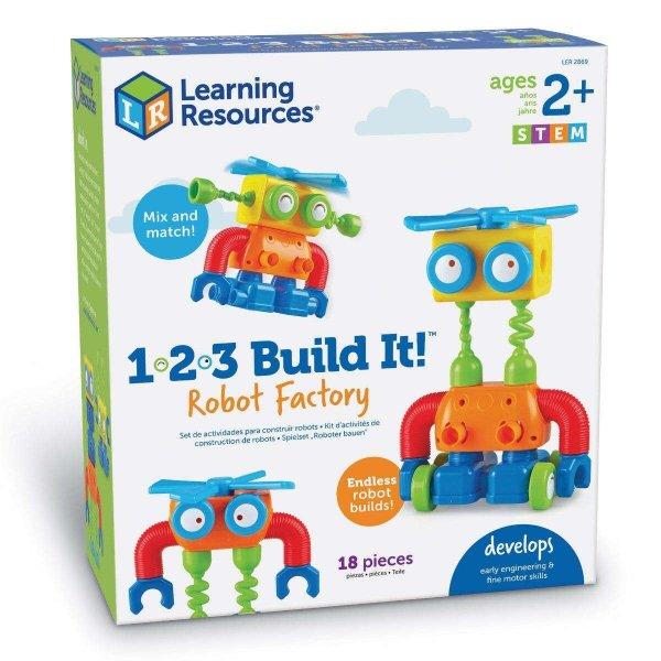 1-2-3 Build It!™ Robotépítő készlet kicsiknek